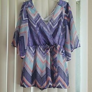 Chevron romper